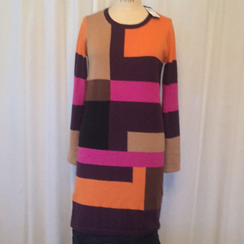 BCBG marino wool tunic/ long sweater